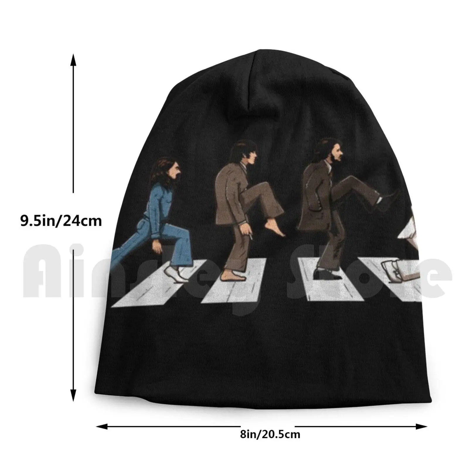The Cross Beanies Pullover Cap Comfortable Road Album Abbey Beatle Music images - 6