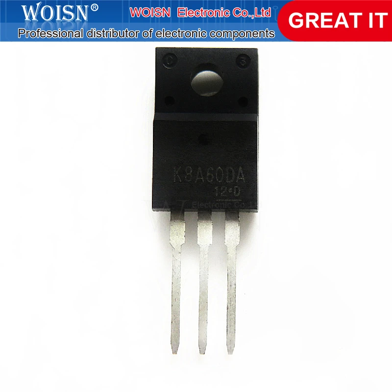 5 шт./лот K8A60DA TK8A60DA TO-220F 600V 7.5A в наличии | Электронные компоненты и принадлежности