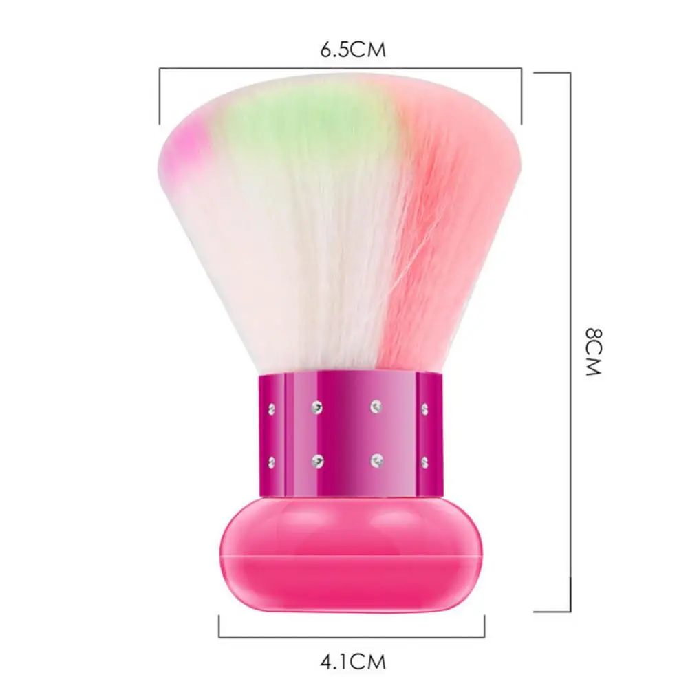 

70% Hot Sale Soft Hair Mushroom Nail Dust Cleaning Brush Power Remover for Acrylic UV Gel