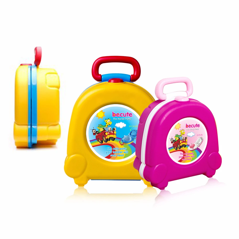 Милый портативный детский туалет дорожный автомобиль трусики для младенцев