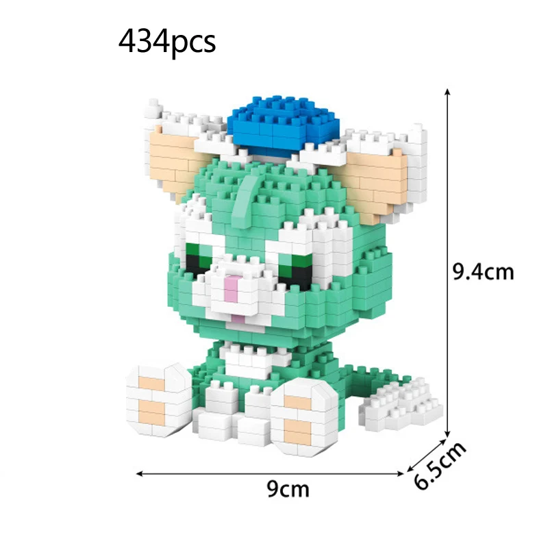 Fairyland cartoon figure shelliemay Duffy bear micro diamond block Gelatoni nanobrick stellalou cookie LinaBell fox brick toy | Игрушки и