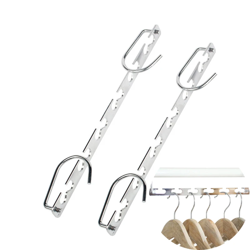 1 шт. 37 см Многофункциональный компактный металлический вешалки с крюком