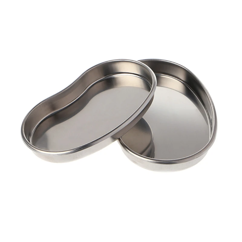 

New Stainless Steel Plate Surgical Bending Tray Disinfection Eyebrow Lip Permanent Makeup Body Art Dental Tattoo Accessories