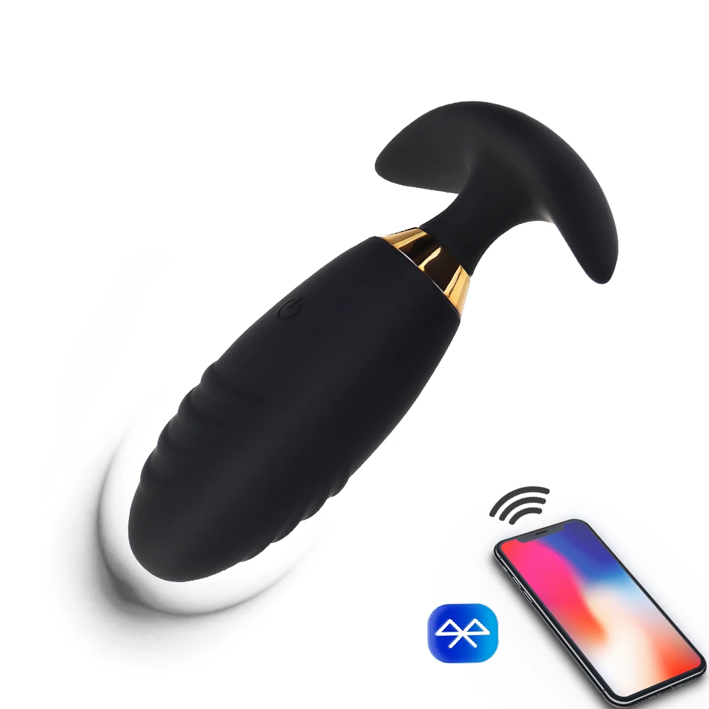 Vibrator Bluetooth Butt-Plug Sex Toys for Men Prostate Massager Pussy Remote Contro Dildo Vagina Anal APP Vibrators | Красота и