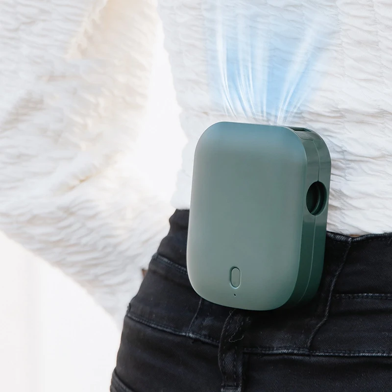 

USB Neck Fan Portable Outdoor Handheld Leafless Detachable Hanging Cooler Fan for Home Yaga Running Sports 2021 New Arrivals