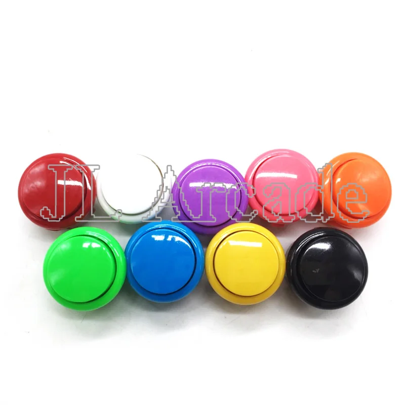 10 x New OEM 30mm Push Buttons Replace For Arcade copy Sanwa Button Mame KOF Games Parts of Colors | Спорт и развлечения