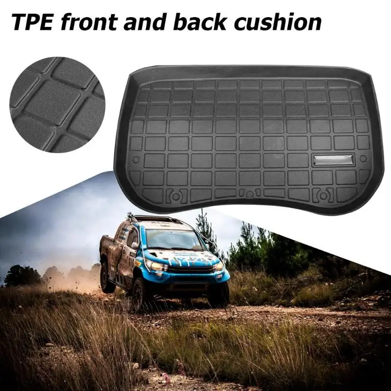 TPE водонепроницаемый передний Грузовой лоток багажник нескользящий коврик без