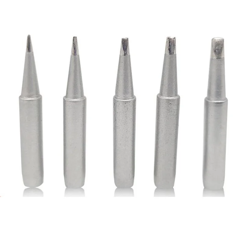 5 шт. матовый бессвинцовый паяльник 900M-T-I B K 3C 2.4D для Hakko Eruntop 936 8586 паяльная станция