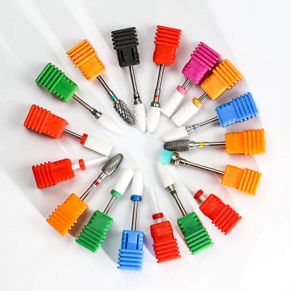 1 шт. керамический сверло для ногтей электрических маникюрных сверл Фрезерный