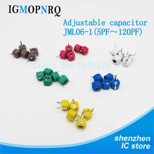 20 штук JML06-1 6 мм 5P 10P 20P 30P 40P 50P 60P 70P 120 триммер Регулируемый конденсатор с алюминиевой крышкой, 5PF 10PF 20PF 30PF 40PF 50PF 60PF 70PF