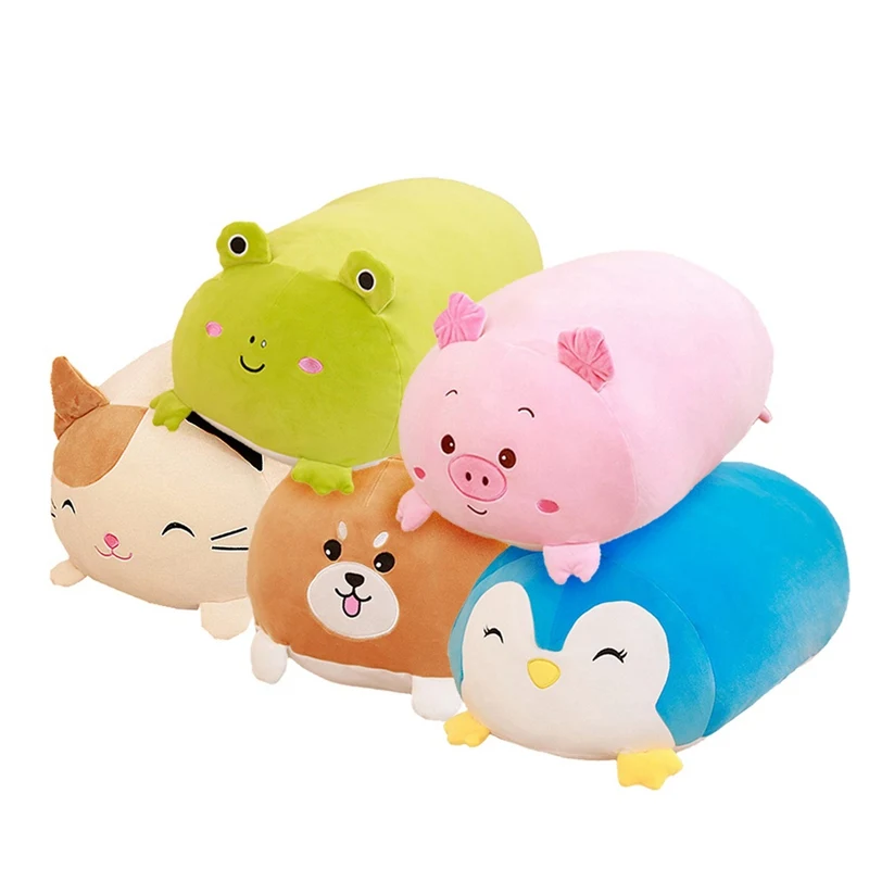 

Cartoon Animal Pillow Cushion Cute Fat Dog Cat Totoro Penguin Pig Plush Stuffed Soft Toy Lovely Kids Birthday Gift