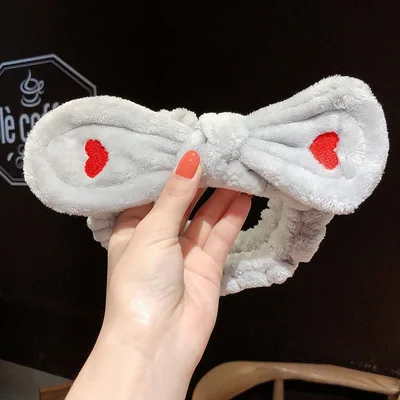 

2022 Hairbands Soft Warm Coral Fleece Bow Animal Ears Headband For Women Girls Turban Fashion Hair Accessories headbands