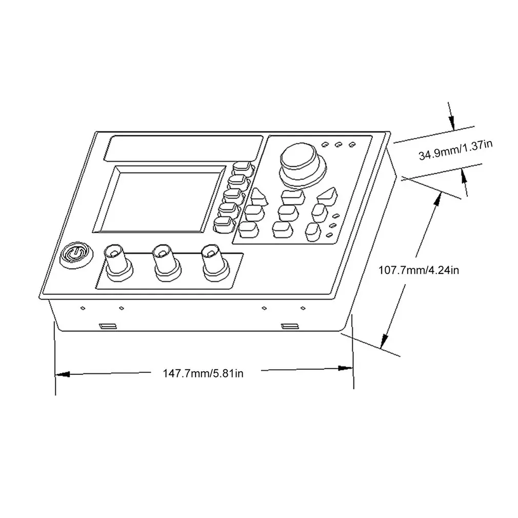 

US/EU/UK/AU 40MHZ Signal Generator Digital Control Dual-channel DDS Function Signal Generator Frequency Meter Arbitrary Wave