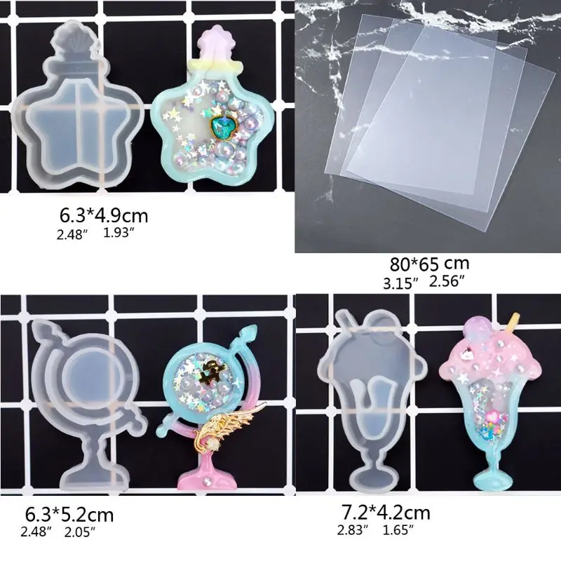 Силиконовая форма ручной работы для изготовления ювелирных изделий кулон в виде