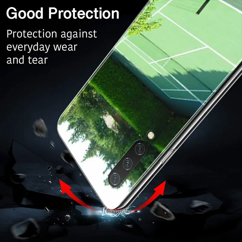 

tennis for Xiaomi Mi11 10T Note10 Ultra 5G 9 9T SE 8 A3 A2 6X Pro Play F1 Lite 5G Transparent Phone Case