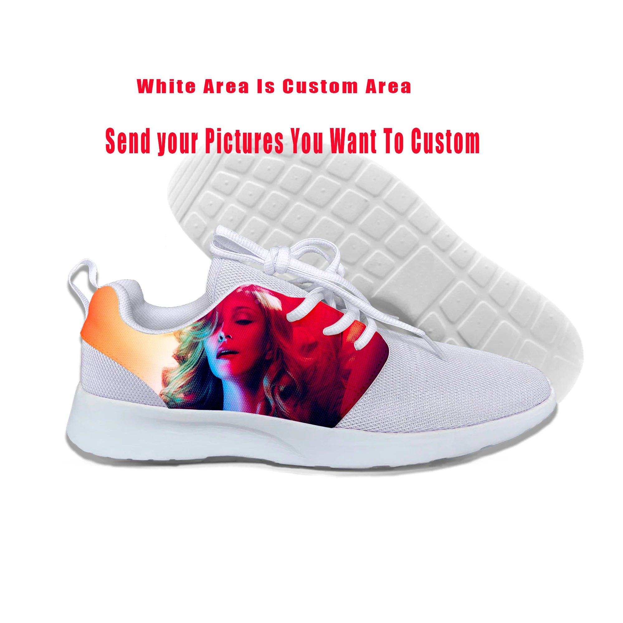 2019 новая популярная обувь певица Мадонна Луиза Ciccone мужские и женские легкие