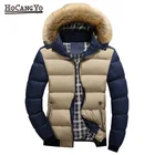 Зимняя мужская куртка-пуховик оверсайз, утепленная стеганая куртка с капюшоном, мужское зимнее пальто, Повседневная парка, мужские Пузырьковые куртки