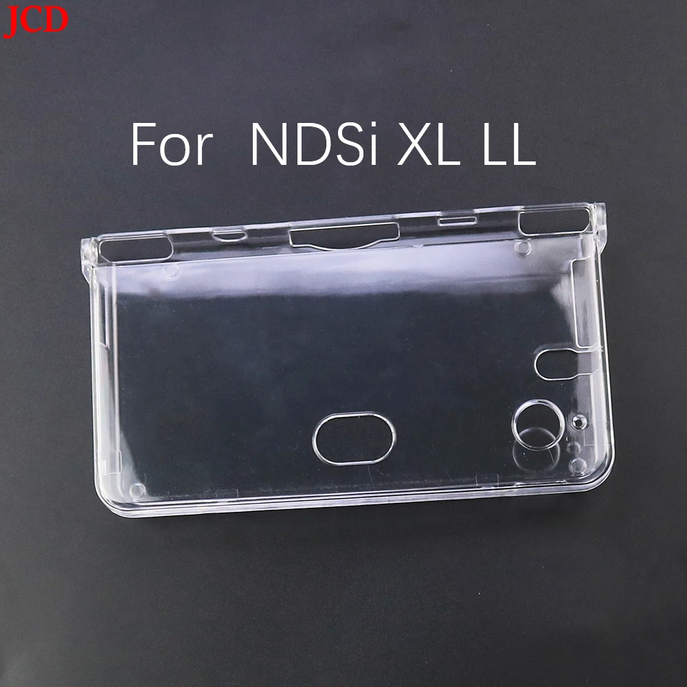 

JCD 1pcs Transparent Crystal Case Hard Clear Cover Shell For NDSi XL LL Ndsixl Console Anti Scratch Anti Dust Protective Case