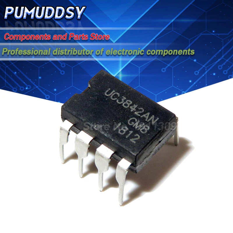 

50 шт., UC3842AN DIP8 UC3842 UC3842BN DIP 3842an KA3842 TL3842 DIP-8, новые и IC