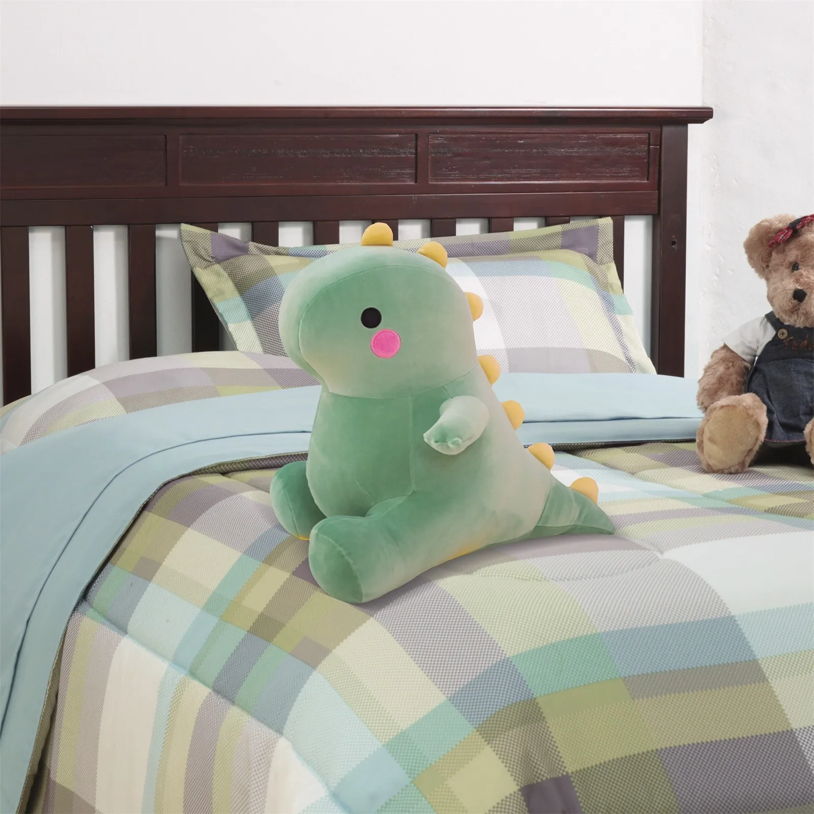 

1pc 20-60cm Cute Cartoons Simulation Dinosaur Plush Toys Creative Soft Stuffed Tyrannosaurus Dolls Children Kids Birthday Gifts