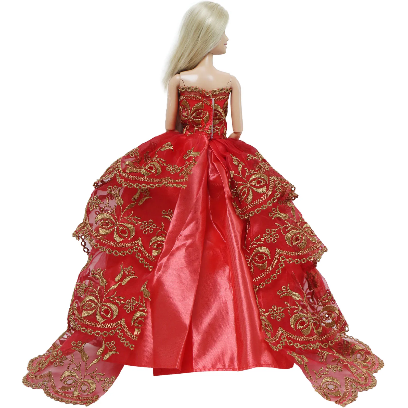 Модное Кукольное платье для невесты Свадебная вечеринка вечернее бальное