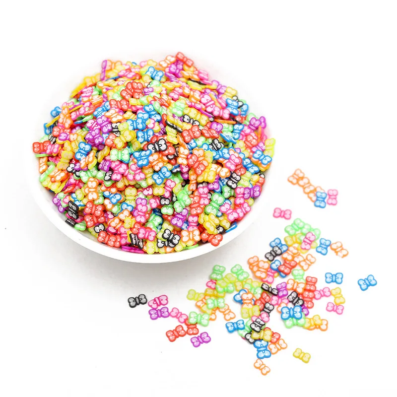 

Polymer Clay PCs Cartoon Nail Patch Mobile Phone Applique DIY Jewelry Polymer Clay Fruit Slice 10,001 Bag