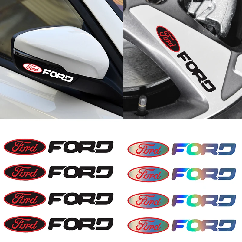 Car Door Hander Decal Protector Stickers for Ford Escape Focus 2 3 MK4 MK3 Fiesta Galaxy Mondeo Transit Ecosport Explorer | Автомобили и