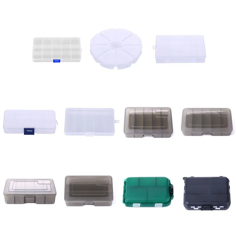 

High Quality Outdoor Fishing Bait Spoon Bait Box Small Box Box Square Fish Box Storage Box Storage Box Plastic