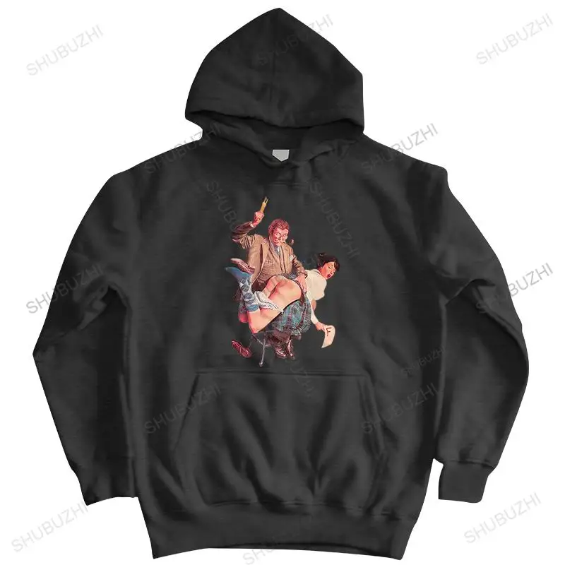 

homme cotton hooded zipper coat Spank Time Funky Cool Funny Design Printed Black Monkey Business male vintage pullover hoody