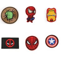 disney cartoon marvel spiderman hulk captain america patches iron on embroidery appliques cloth accessories sticker apparel%c2%a0