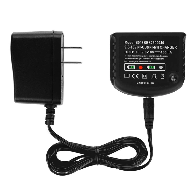 9 6 в 18 Зарядное устройство для черный и Decker BLACK&DECKER никель металлогидридного