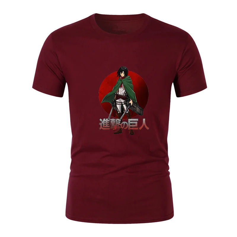 

The hot-blooded giant T-shirt men's and women's cartoon T-shirt casual streetwear men's and women's T-shirt couple tops