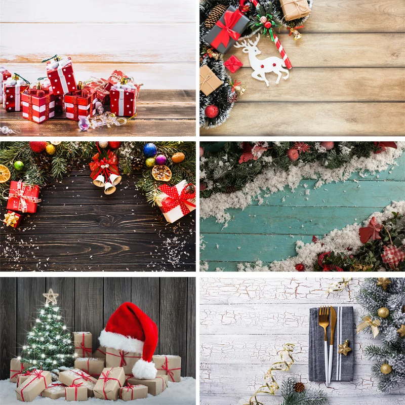 

SHENGYONGBAO Vinyl Custom Photography Backdrops Prop Christmas Theme Photo Studio Background 191026GM-003