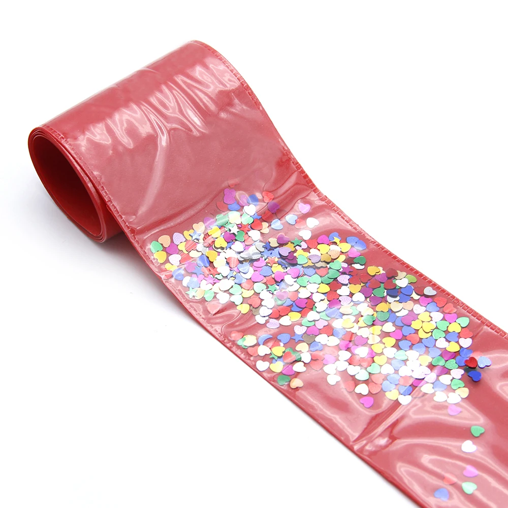 Давид Аксессуары 1 5 'ར мм наполнитель лента ПВХ (без блесток) для DIY волос бант