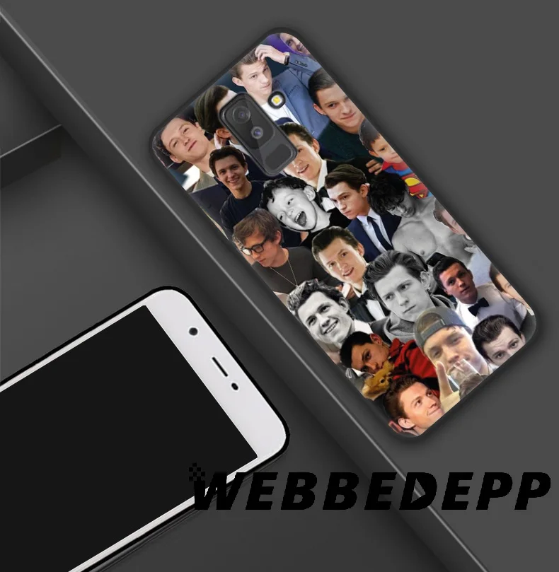Мягкий силиконовый чехол из ТПУ с изображением Человека-паука для samsung Galaxy S10 S10e S9