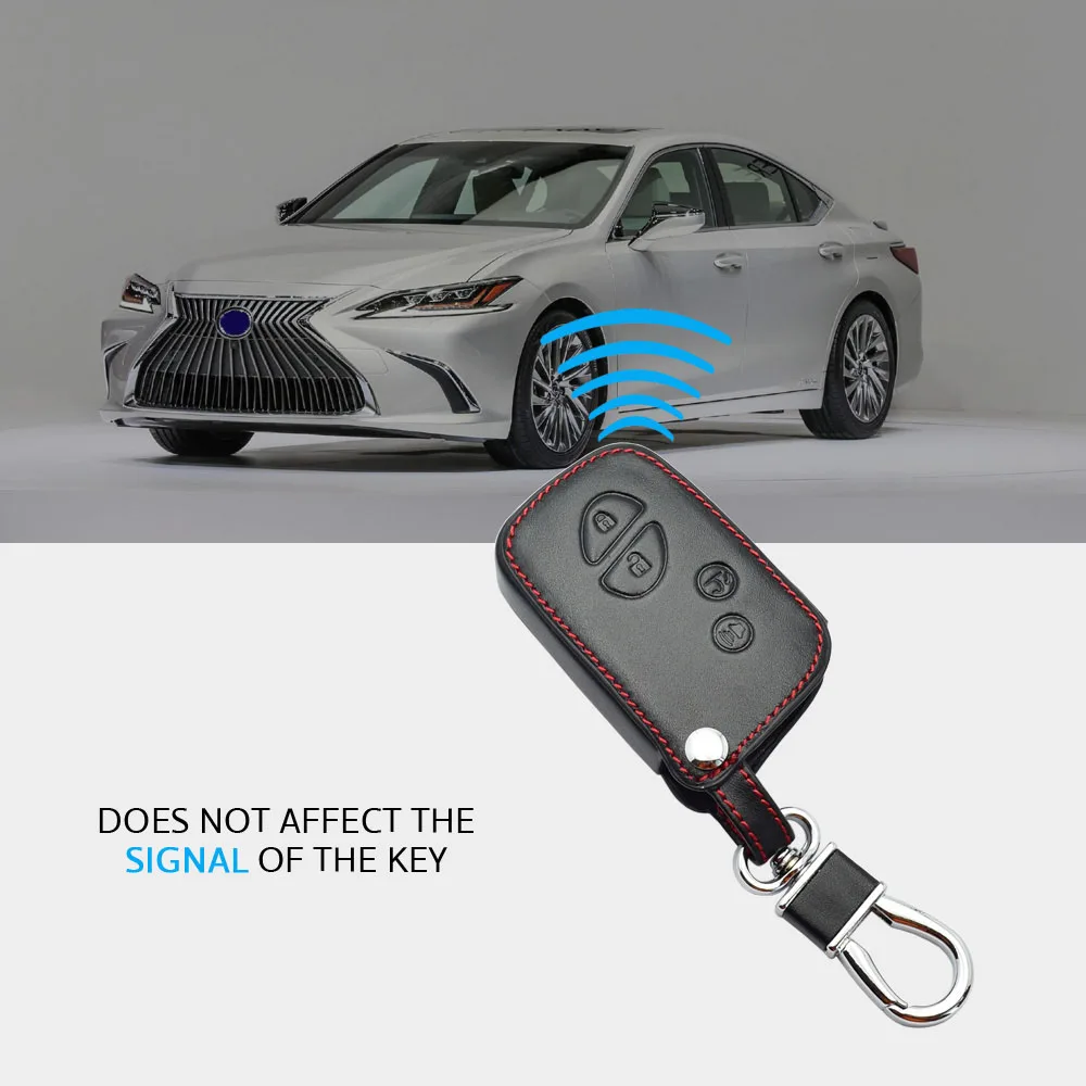 Кожаный чехол для автомобильных ключей Lexus ES 300h 250 350 IS GS CT200h RX CT200 ES240 GX400 LX570 RX270|key case