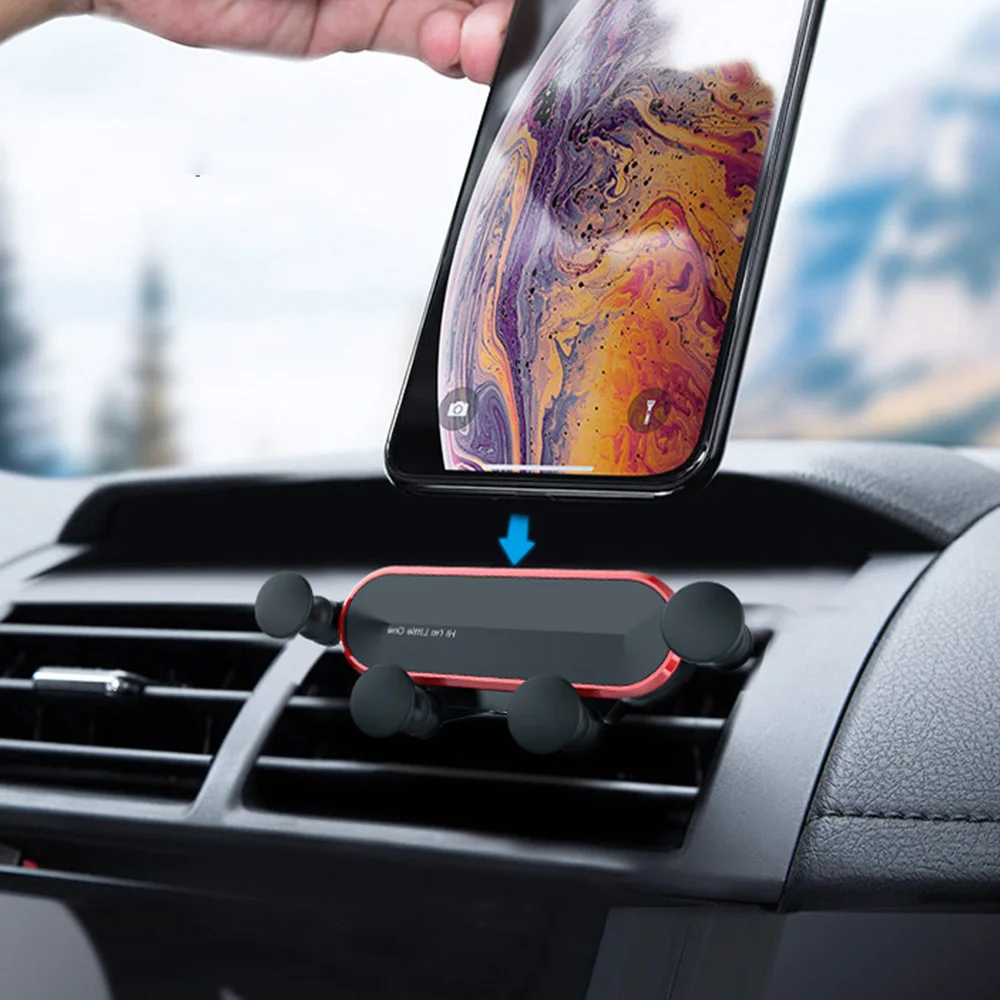 Гравитационный Автомобильный держатель для телефона автомобильный на