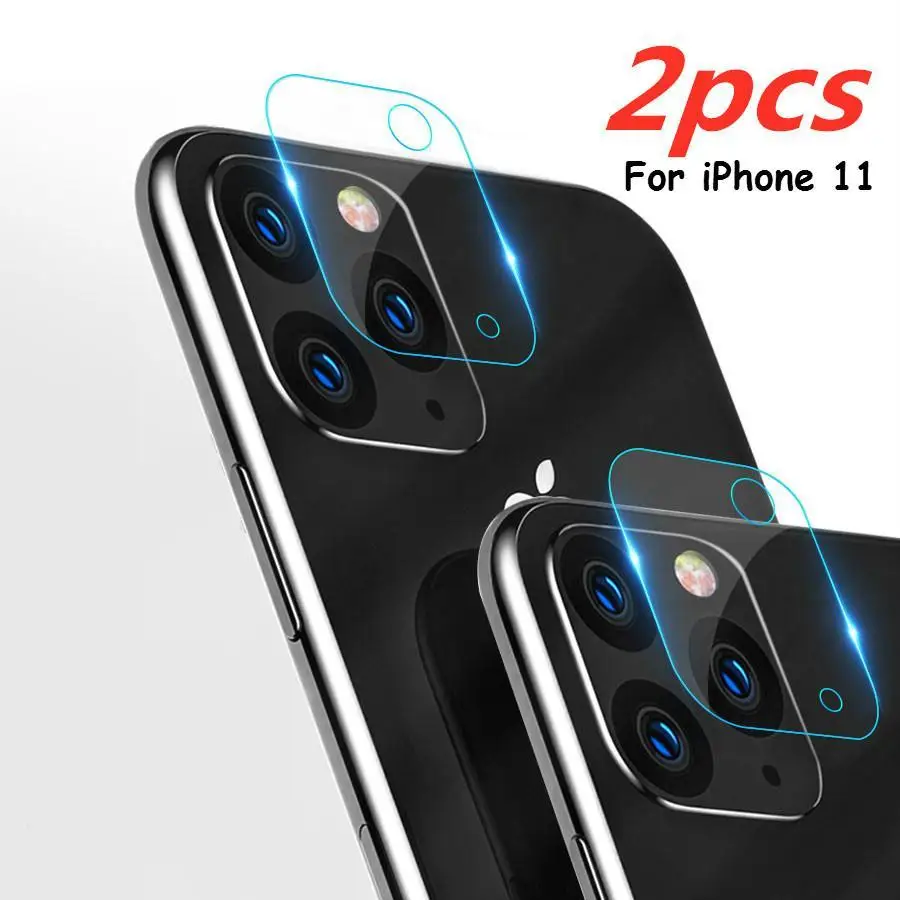 2 шт. Защитная пленка для задней камеры iPhone 11 Pro Max защита из закаленного стекла XR XS