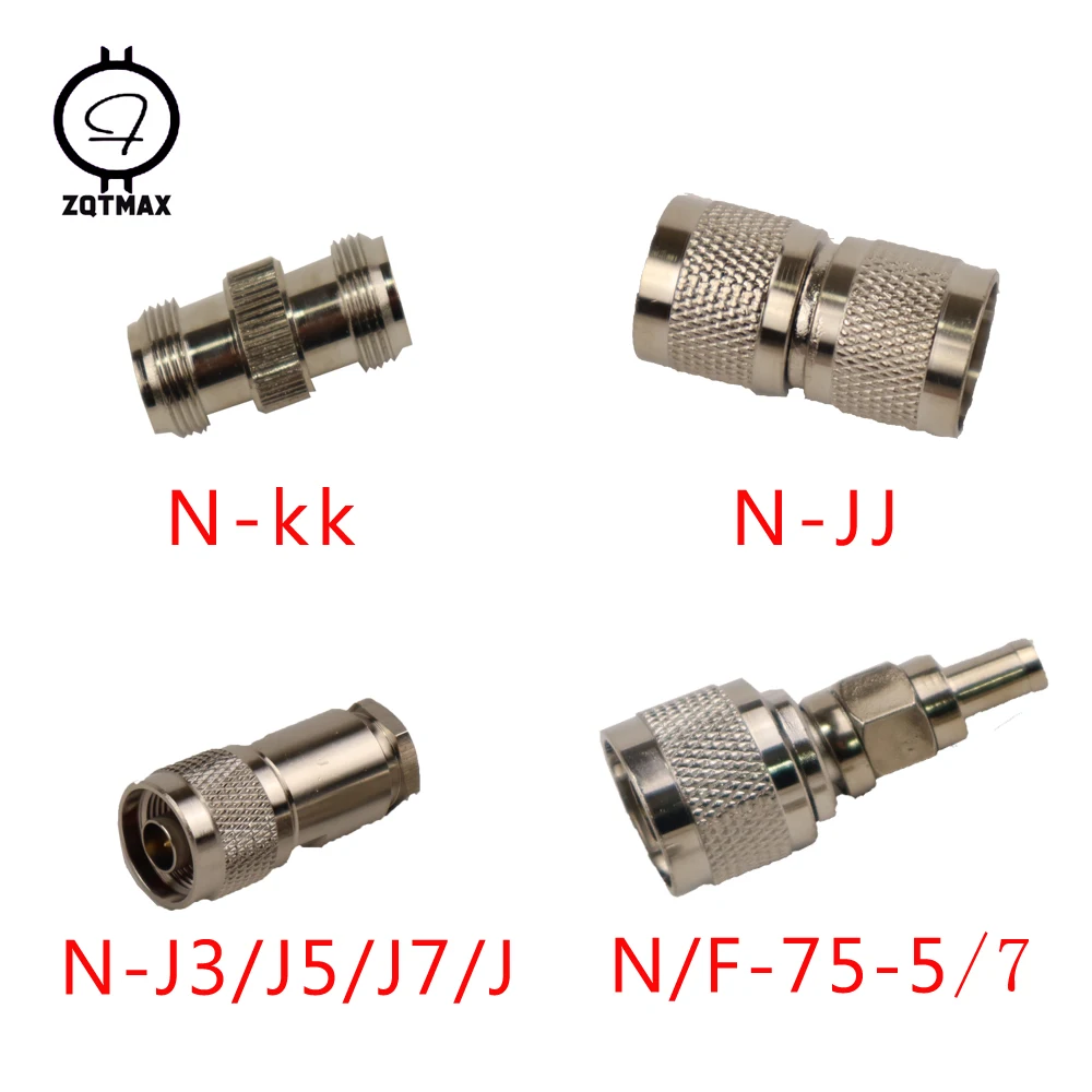 ZQTMAX 10 шт. разные модели женская модель J7 мужская и N типа коаксиальные разъемы