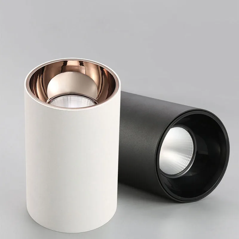 

Dimmable Surface Mounted ceiling Downlights Led Spot Lights 5W 7W 10W 12W 15W 20W Round lamp Lighting Fixture for home lighting