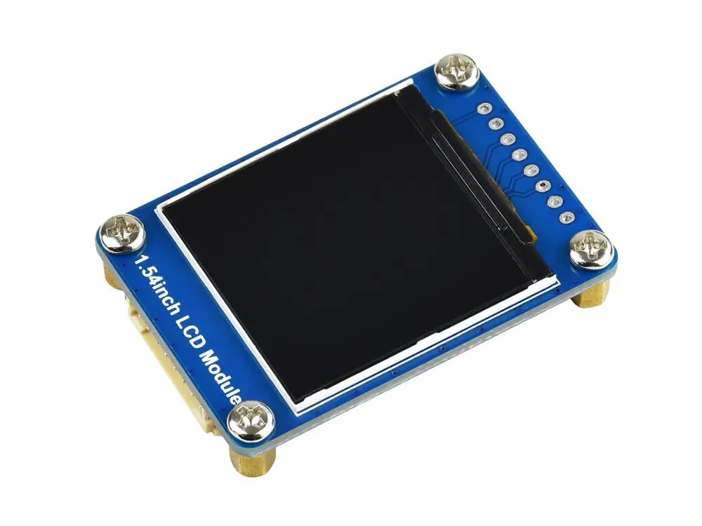 1 54 дюймовый ЖК модуль 240x240 IPS экран 65K RGB цвета SPI интерфейс поставляется с
