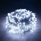 Новогодняя 2022 Рождественская светодиодная гирлянда 10 м 100 светодиодные огни Рождественские украшения для дома натальные украшения Kerst Adornos De Navidad 2021