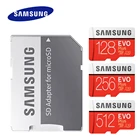 SAMSUNG EVO карта памяти Micro SD, 256 ГБ, 512 ГБ