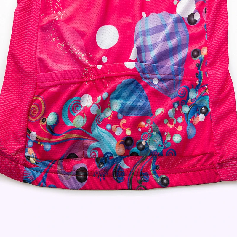 Женские велосипедные Джерси с длинным рукавом ярко розовые дышащие