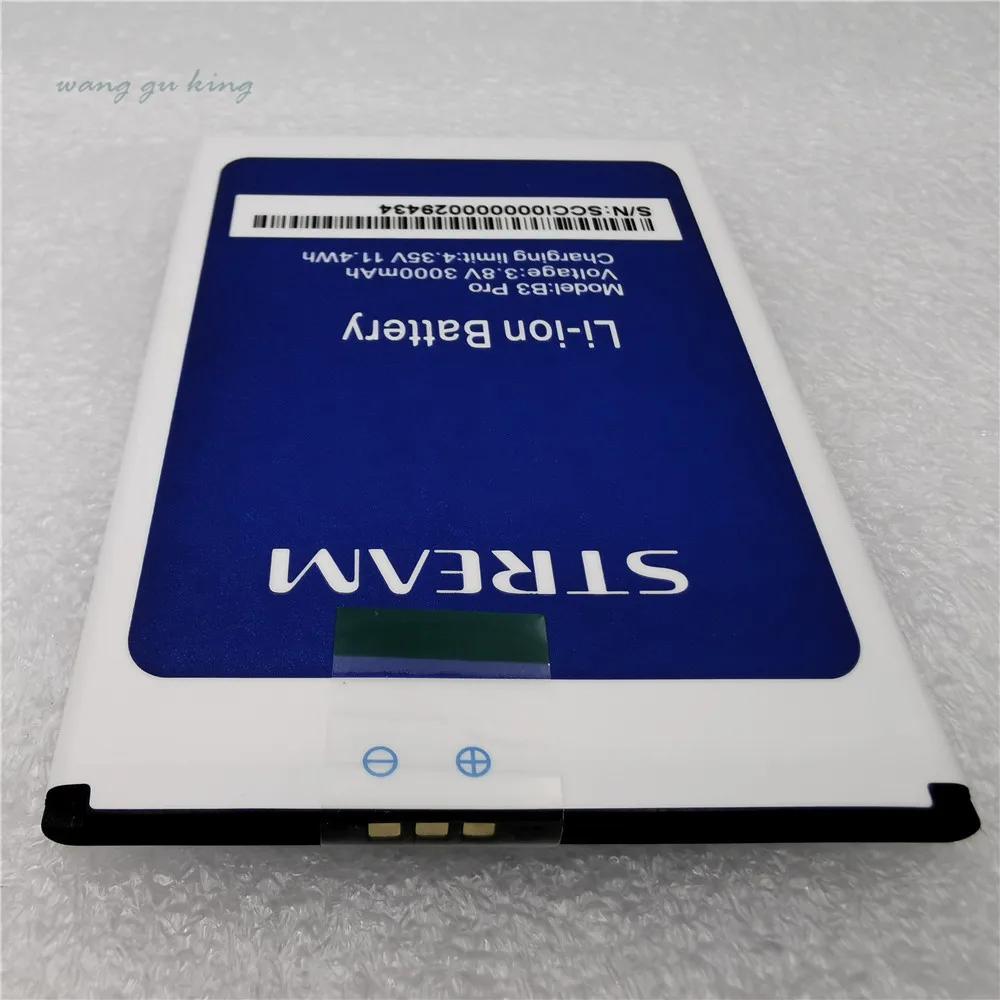3000mah 3 8v battery for stream b3 pro mobile phone batterie bateria replace parts free global shipping