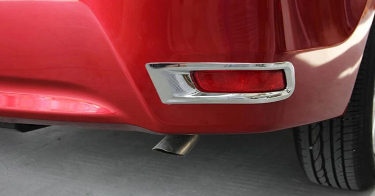 ABS хромированный задний бампер противотуманный светильник накладка отражатель