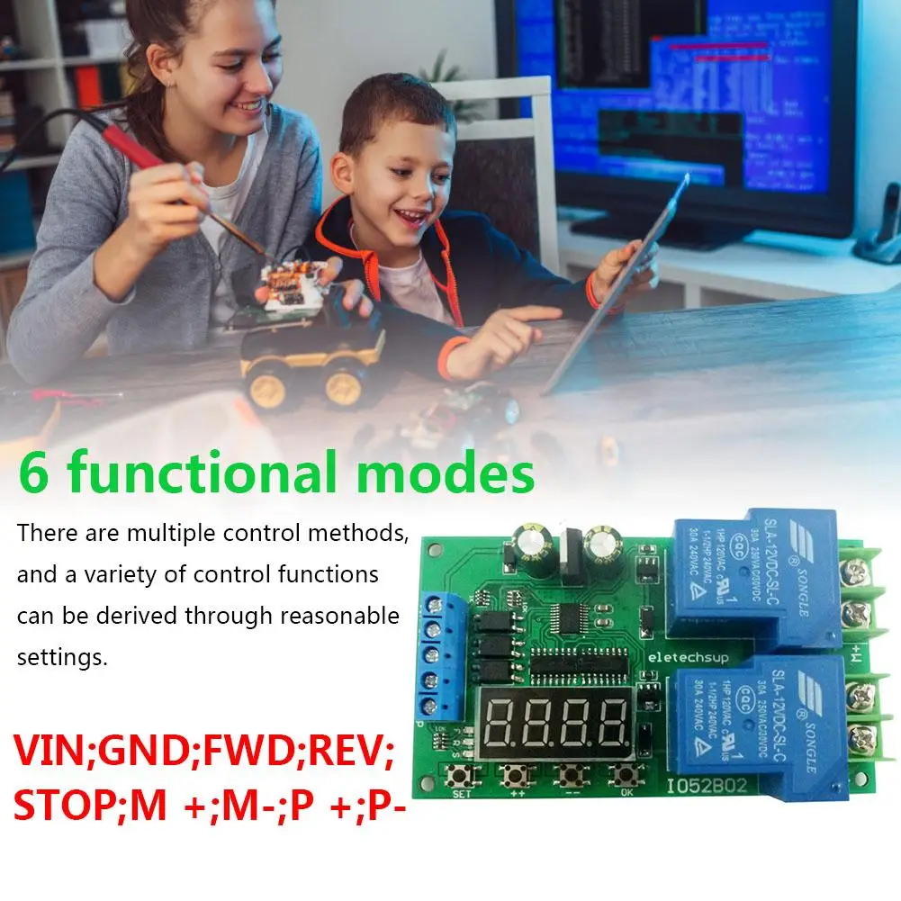 

12V 30A DC / AC мотор управления Лер релейный модуль Многофункциональный мотор релейная плата для переднего обратного управления