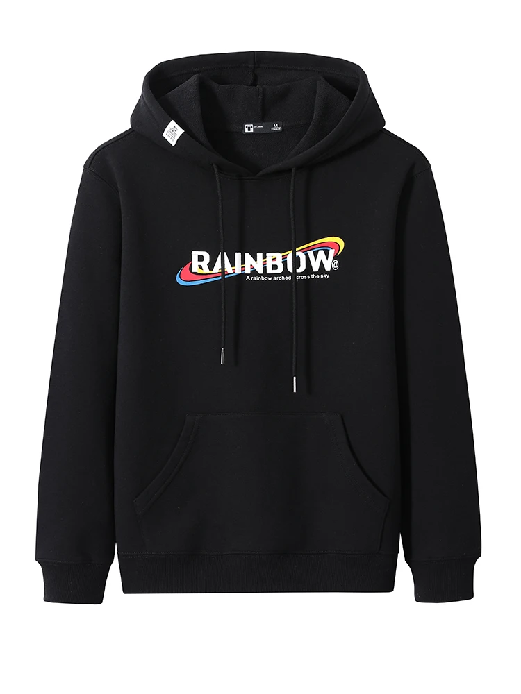 Пионерский лагерь мужские толстовки хлопок с капюшоном уличная Зимняя Теплая