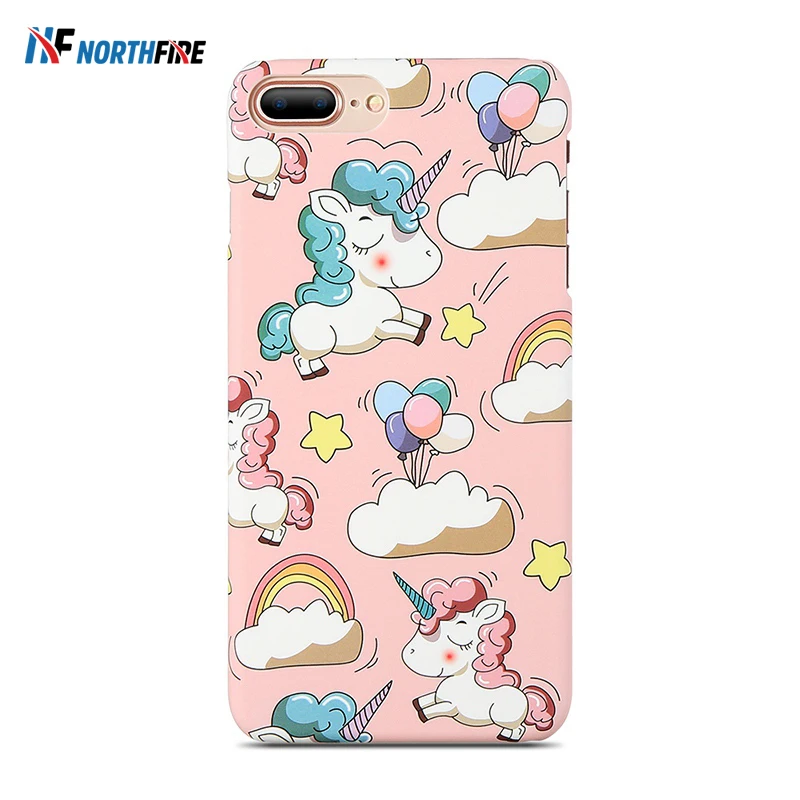 NORTHFIRE Cute Phone Case For iPhone X/XS/XR/XSMAX Smooth Touch Hard PC iPhone5/6/6plus/7Plus/8Plus Capa Cover Funda Coque |