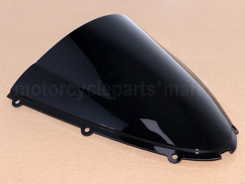 Экран ветрового стекла для мотоцикла с двойными пузырями Kawasaki Ninja ZX6R ZX-6R 2005-2008 ZX10R